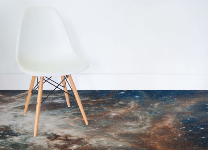 Tarantula Galaxy Space Vinyl Flooring