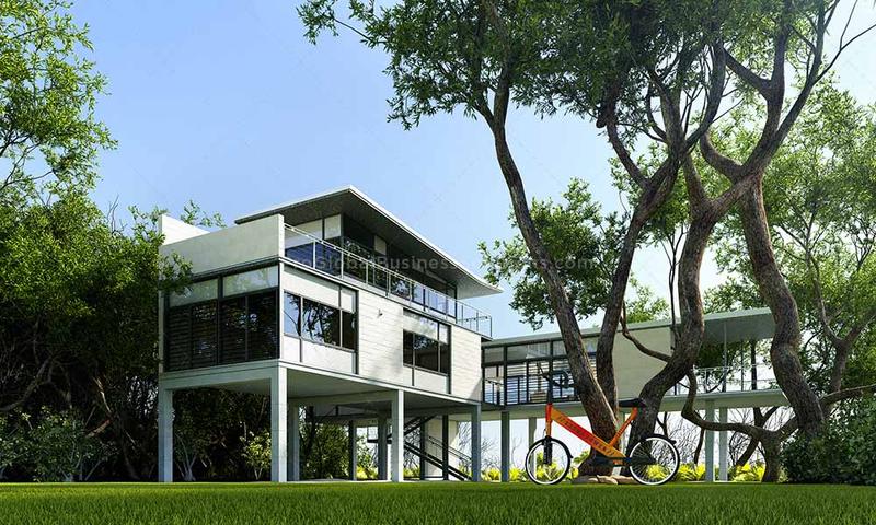 3D exterior rendering design