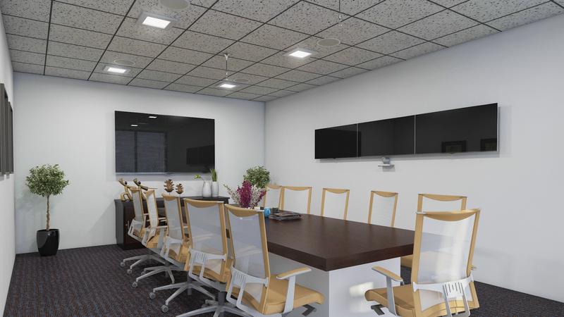 Conference Room 3D Interior Design Nashville
