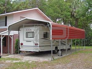 Shop 12 Wide X 36 Long X 8 Rv Carport Cover With Regular Roof